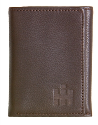 IH BROWN TRIFOLD WALLET