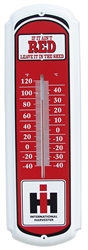 If it Ain't Red IH Metal Thermometer, 27-Inch