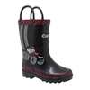 Big Red, 3D Black Rubber Boot