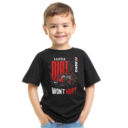Case IH Toddler "A Little Dirt Won't Hurt" T-Shirt
