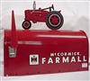 Farmall Mailbox with Farmall M Topper