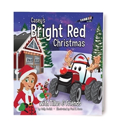 Bright Red Christmas w/Casey & Tillus Book