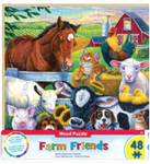 Wood Fun Facts of Farm Friends - 48 Piece