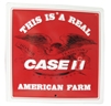 Case IH American Farm 12x12 Embossed Metal Sign