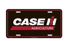 Black CaseIH License Plate