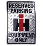 International Harvester Reserved Parking Sign
