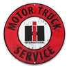 IH Round Motor Truck Service Sign