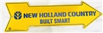 "New Holland Country" Arrow Tin Sign