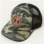 IH Camo Mesh Back Trucker Cap with Embossed Patch