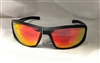 Case IH Safety Sunglasses Red Mirror Lenses