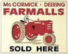 Farmalls Sold Here Tin Sign