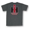 Youth T-Shirt w/IH Logo on Hip and Back - Charcoal