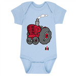 International Harvester Tractor Puffs Infant One Piece