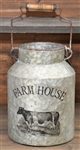 Farmhouse Milk Can with Handle