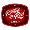 Rooted In Red Case IH Clock
