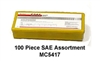 100-Piece SAE Grease Fitting Assortment