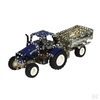 1/64th TRONICO T9561 New Holland T5-115 + trailer Metal Construction Kit