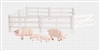 1:16 Big Farm Fence & Animal Set - Pigs