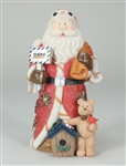 1st In Series Case Construction 9 Inch Santa Claus