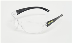 New Holland Safety Eyewear, Black Frame, Clear Lens