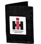 Black IH Tri-Fold Wallet