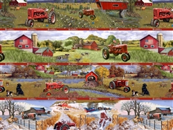 Farmall IH Tractor Stripe, Four Seasons
