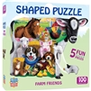 Shaped Farm Friends Right Fit - 100 Piece Kids