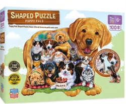 Shaped Right Fit - Puppy Pals 100 Piece