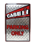 Case IH 18" Parking Only Metal Sign