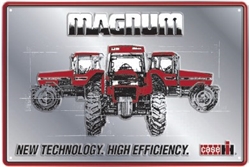 Case IH Magnum Tin Sign