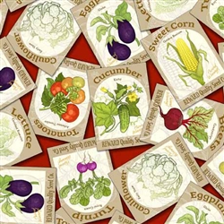 Seed Packets Fabric