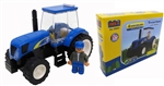 NH TS6 Tractor with Flatbed - Building Block Set