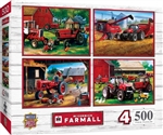 Farmall 4-Pack 500 Piece Puzzle