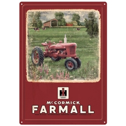 McCormick Farmall Tin Sign