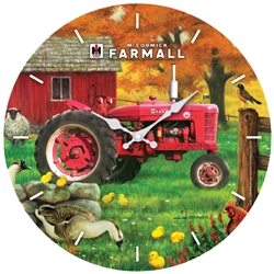 IH Farmall Wood Clock
