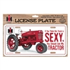 IH 'You Should See my Tractor' License Plate