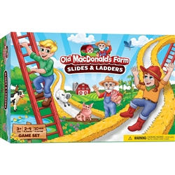 Old MacDonald's Farm- Slides & Ladders Board Game
