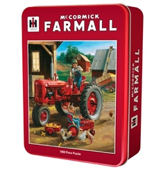 Farmall Puzzle in a Tin `Farmall Friends` 1000 pc Puzzle