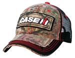 Case IH Youth Distressed Camo Mesh Back Hat