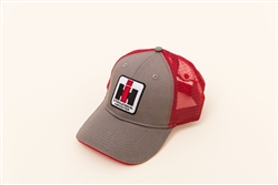 IH Red and Grey Two-Tone Trucker Cap