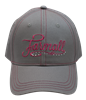 Farmall Ladies Gray Cap with Script Logo and Rhinestones