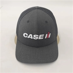 Case IH Charcoal Heather and Black Trucker Cap