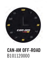 Can Am Off Road Clock