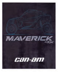Can Am X3 Fleece Blanket