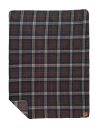 Can-Am Plaid Fleece Blanket by Slowtide