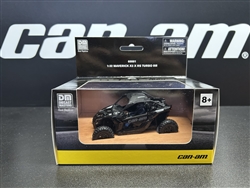 1:32 Can-Am Maverick X3 XRS Turbo RR, Black Diecast