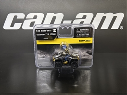 1:32 Can-Am Outlander XT-P 1000R Gray, Black & Yellow Diecast