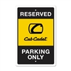 Cub Cadet Parking Sign