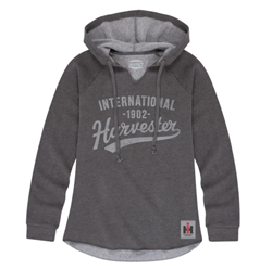 International Harvester Est 1902 Ladies Lightweight Hooded Pullover