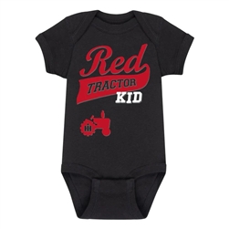 International Harvester 'Red Tractor Kid' Infant One Piece